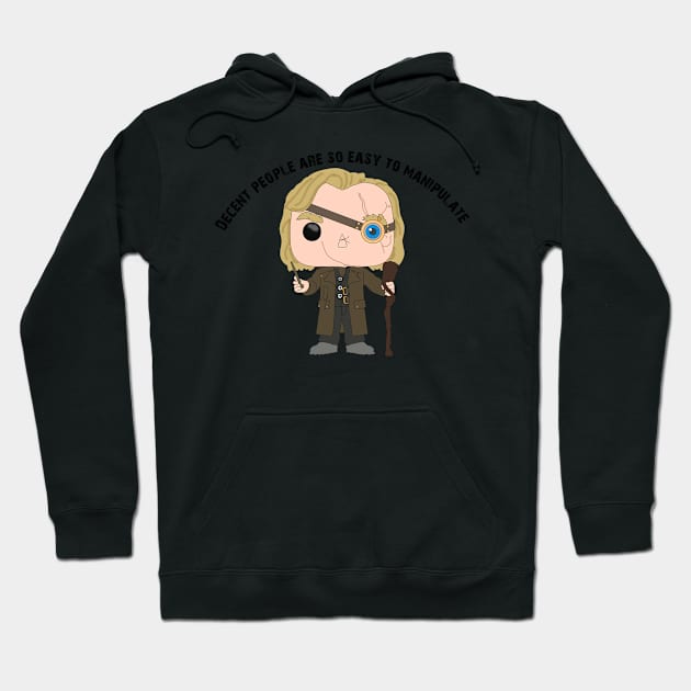 Professor Mad Eye Moody - manipulate Hoodie by Wenby-Weaselbee